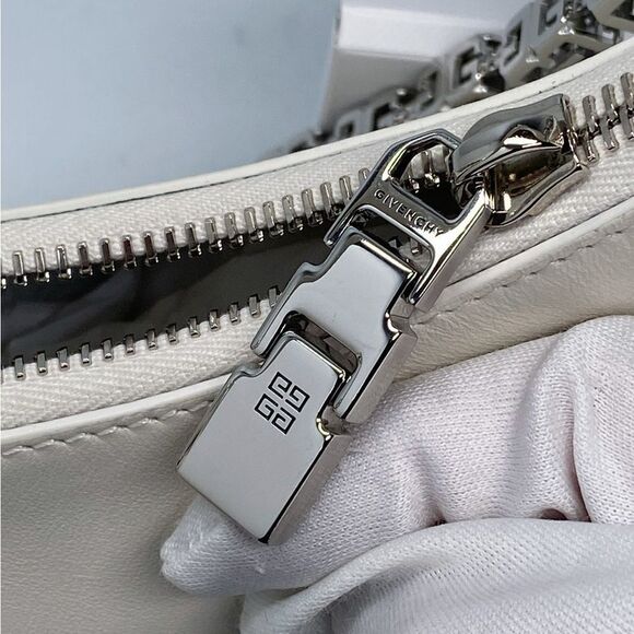 Givenchy Moon Cut-Out Calfskin Small Hobo Bag - Picture 10 of 16